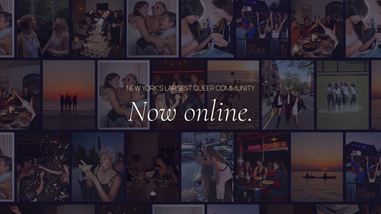 Her real community, and the news: it is online now.